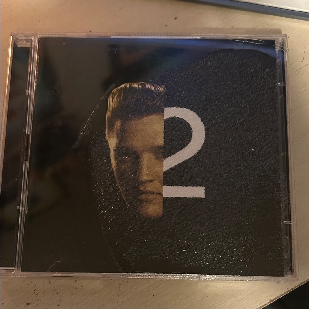 Music Album CD with Number 2 Cover